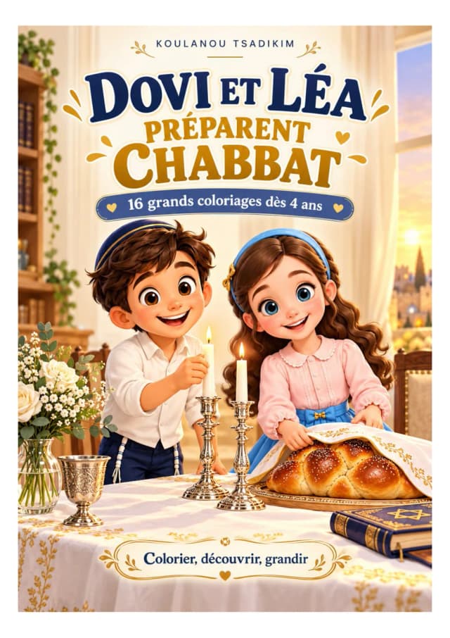 Dovi et Léa préparent Chabbat – photo 1