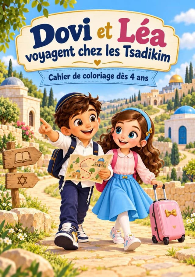 Dovi et Léa voyagent chez les Tsadikim – photo 1