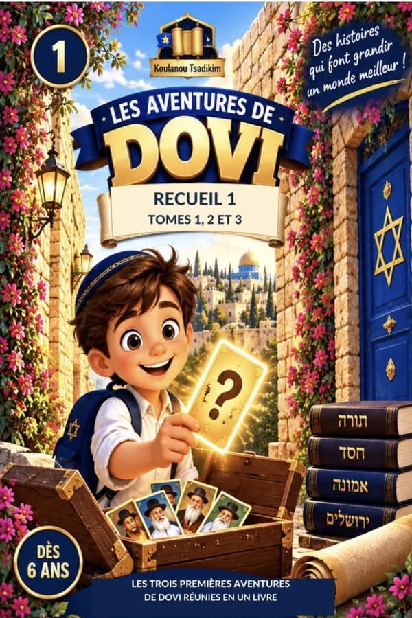 Couverture : Les Aventures de Dovi — Recueil 1
