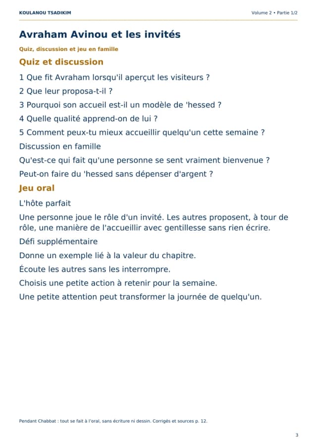 Pack Chabbat — Volume 2, partie 1 – photo 3
