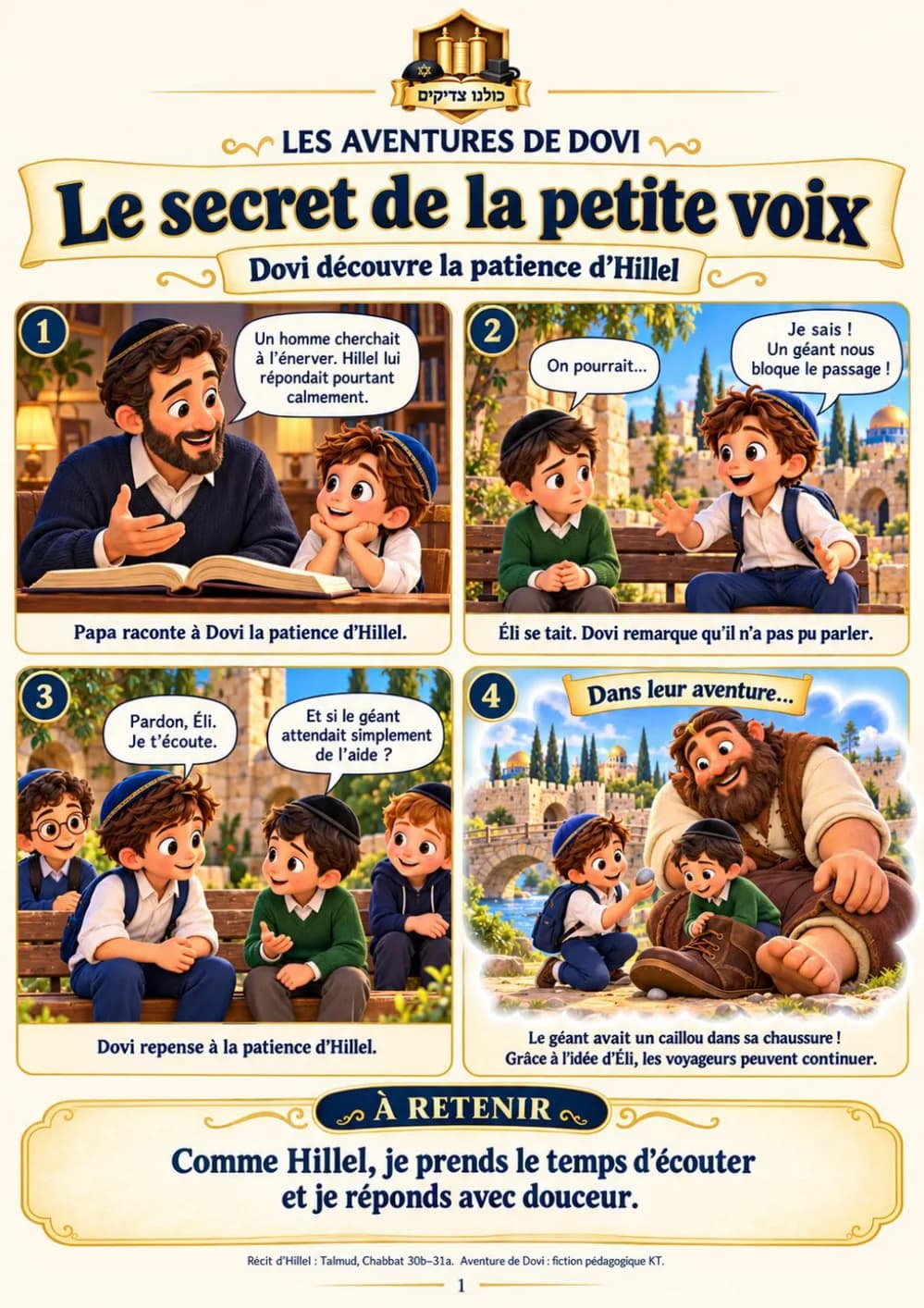 Couverture : Le secret de la petite voix